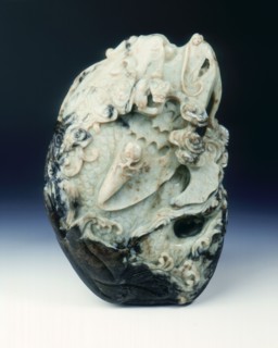 Jade carp turning into dragon pebble, late Ming dynasty, China, 1550-1644. Artist: Unknown