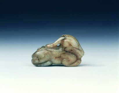 Jade mythical animal, Ming dynasty, China, 1368-1644. Artist: Unknown