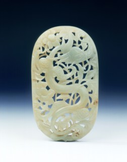 Reticulated jade panel, late Ming dynasty, China, 1550-1644. Artist: Unknown