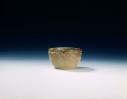 Jade cup, High Tang period, China, 684-756. Artist: Unknown