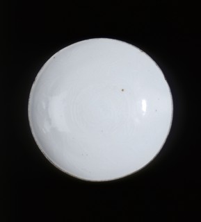 Small qingbai glazed saucer, Song dynasty, China, c1150. Artist: Unknown