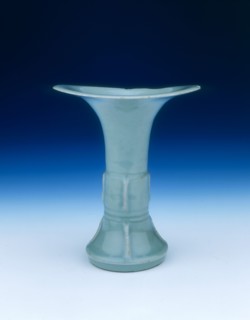 Longquan celadon gu vase, Southern Song dynasty, China, 1127-1200. Artist: Unknown