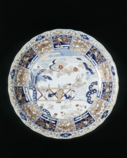 Imari dish, Japan, early 18th century. Artist: Unknown