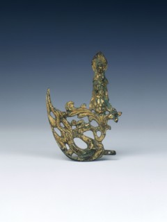 Gilt-bronze applique, Northern or Eastern Wei dynasty, China, 386-550. Artist: Unknown