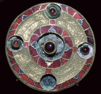 Anglo-Saxon brooch of the 'Kentish' type. Artist: Unknown