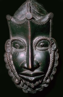 Bronze Mask from Benin, Nigeria. Artist: Unknown