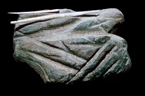 Paleolithic Polishing-Stone. Artist: Unknown
