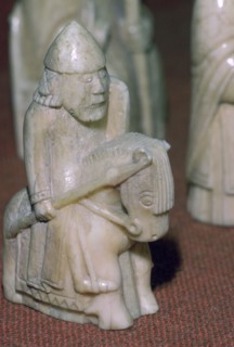 The Lewis Chessmen, (Norwegian?), c1150-c1200. Artist: Unknown