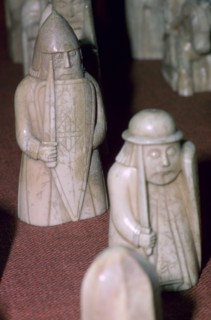 The Lewis Chessmen, (Norwegian?), c1150-c1200. Artist: Unknown