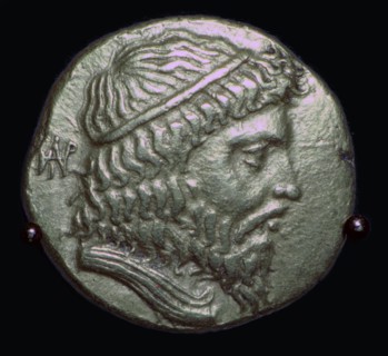 Gold Stater of King Andragoras of Parthia, 3rd century BC. Artist: Unknown