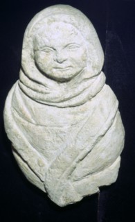 Celtic Stone Votive Figure of a Child. Artist: Unknown