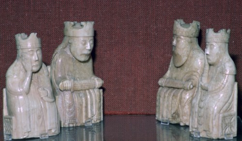 The Lewis Chessmen, (Norwegian?), c1150-c1200. Artist: Unknown