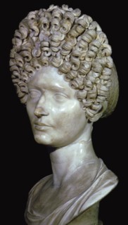 Head of a Roman Lady, 1st century. Artist: Unknown