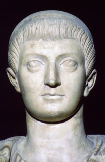 Bust of Constans I. Artist: Unknown
