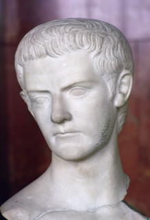Bust of Caligula, 1st century. Artist: Unknown