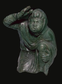 Statuette of a slave kneeling. Artist: Unknown