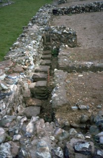 Roman Fort at Caister-on-Sea, built around 200 AD. Artist: Unknown