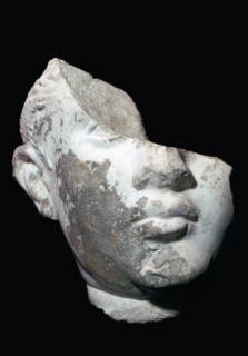 Marble head of a youth. Artist: Unknown