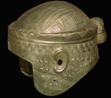 Babylonian helmet of Prince Meskalamdur. Artist: Unknown