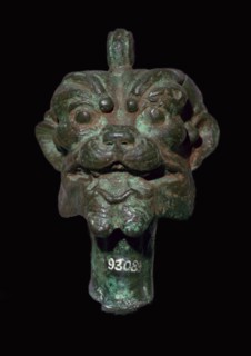 Bronze head of Pazuzu, probably from Nimrud (ancient Kalhu), Neo-Assyrian, about 800-550 BC. Artist: Unknown