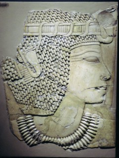 Egyptian relief of a pharaoh. Artist: Unknown