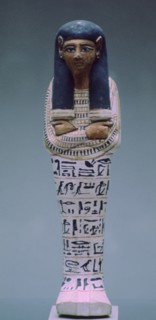 Egyptian Shabti figure. Artist: Unknown