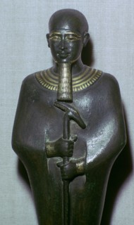 Egyptian statuette of Ptah. Artist: Unknown