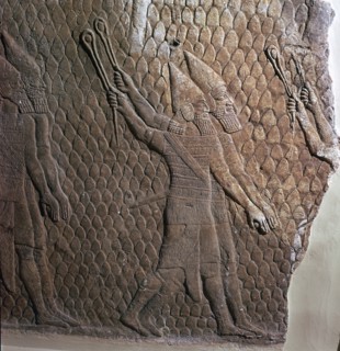 Stone panels from northern Iraq, Neo-Assyrian, c700-c681 BC. Artist: Unknown