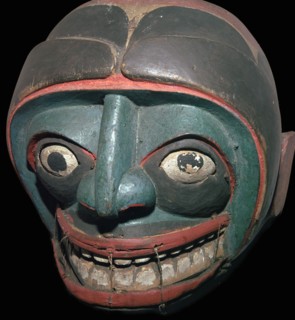Native American dance mask. Artist: Unknown