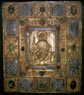 Byzantine gospel-book cover. Artist: Unknown