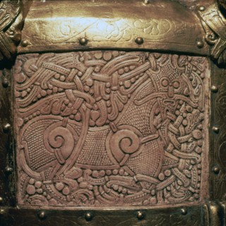 Detail of the Cammin Casket. Artist: Unknown