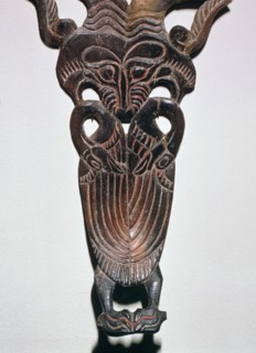 Bridle decoration representing a horned tiger and two swans, 5th century BC Artist: Unknown