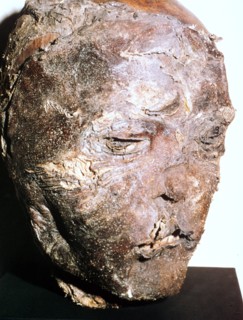 Mummified head of a Scythian chief, 5th century BC. Artist: Unknown