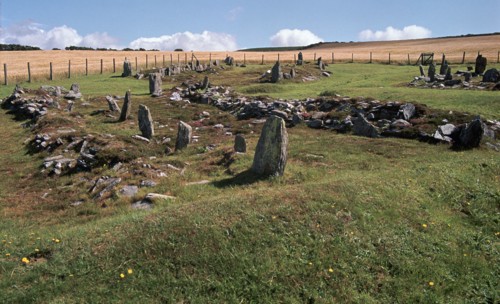 Braiid Norse site on the Isle of Man. Artist: Unknown