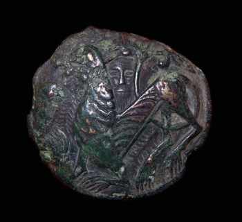 Viking metalwork from a hoard on the Isle of Man. Artist: Unknown
