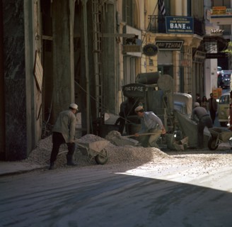 Scene of an Athenian street. Artist: Unknown