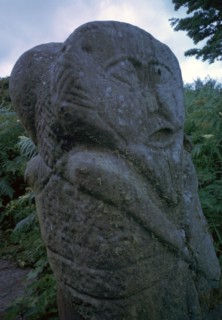 Two headed pagan Celtic figure, 5th century. Artist: Unknown