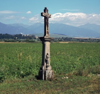 Cross at Paludza in the Czech Republic. Artist: Unknown