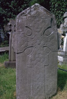 St Mura's cross' in Pahan, 7th century. Artist: Unknown