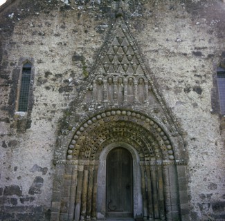 West doorway of Clonfert Cathedral, 12th century. Artist: Unknown