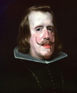 Painting of King Phillip IV of Spain, 16th century.  Artist: Diego Velasquez