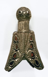 Hunnish gold fibula in the form of a cicada, 2nd century. Artist: Unknown