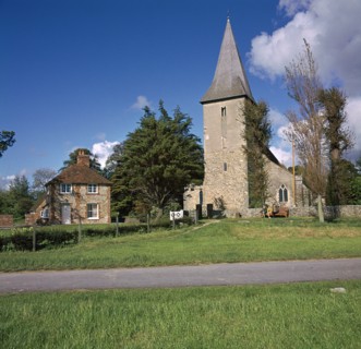 Bosham Church in Sussex, 9th century. Artist: Unknown