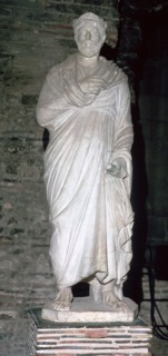 Statue of the Roman emperor Jullan the Apostate, 4th century. Artist: Unknown