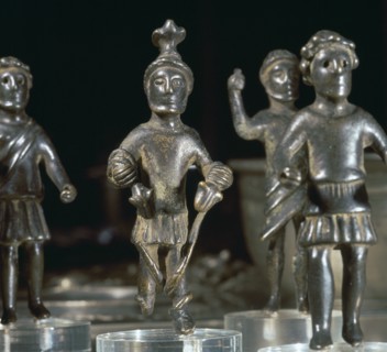 Romano-British bronze statuette of Mars, 3rd century. Artist: Unknown