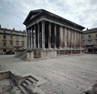 Maison Carree Roman Temple, 1st century BC. Artist: Unknown