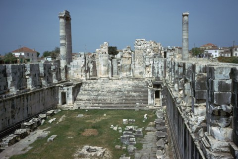 Greco-Roman temple of Apollo at Didyma, 2nd century BC. Artist: Unknown