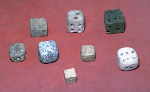 Egyptian dice. Artist: Unknown
