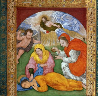 Painting of the martyrdom of St Cecilia, 3rd century. Artist: Unknown