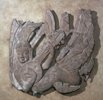 Buddhist depiction of Apsara, 6th century. Artist: Unknown